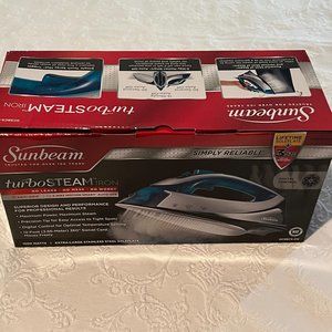 Sunbeam Turbo Steam Iron – NEW in box with tags